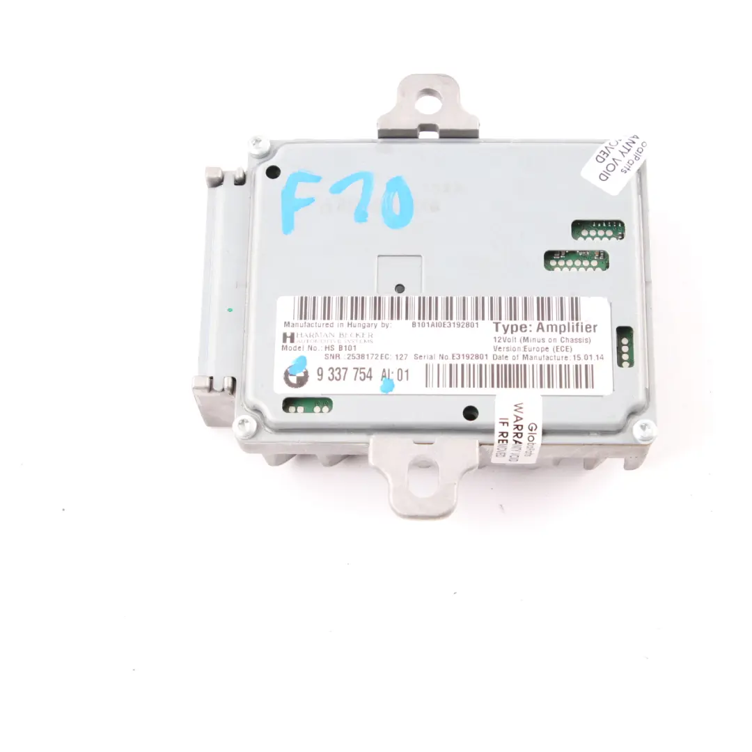 BMW F10 F11 LCI Activa de Sonido Módulo Control Amplificador de Diseño 9337754 - SKU 9364669 - Número de pieza 9364669