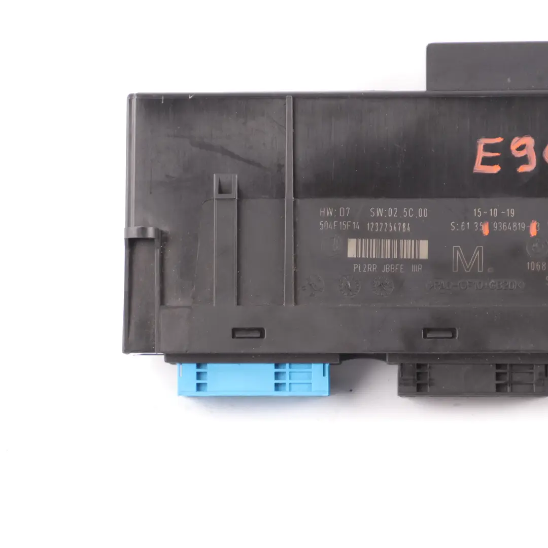 Module de confort Boîte de jonction PL2RR JBBFE IIIR ECU pour BMW E90 à propos du numéro de pièce 9364819 BMW E90 Module de confort Boîte de jonction PL2RR JBBFE IIIR ECU - SKU 9364819-3 - Numéro de pièce 9364819