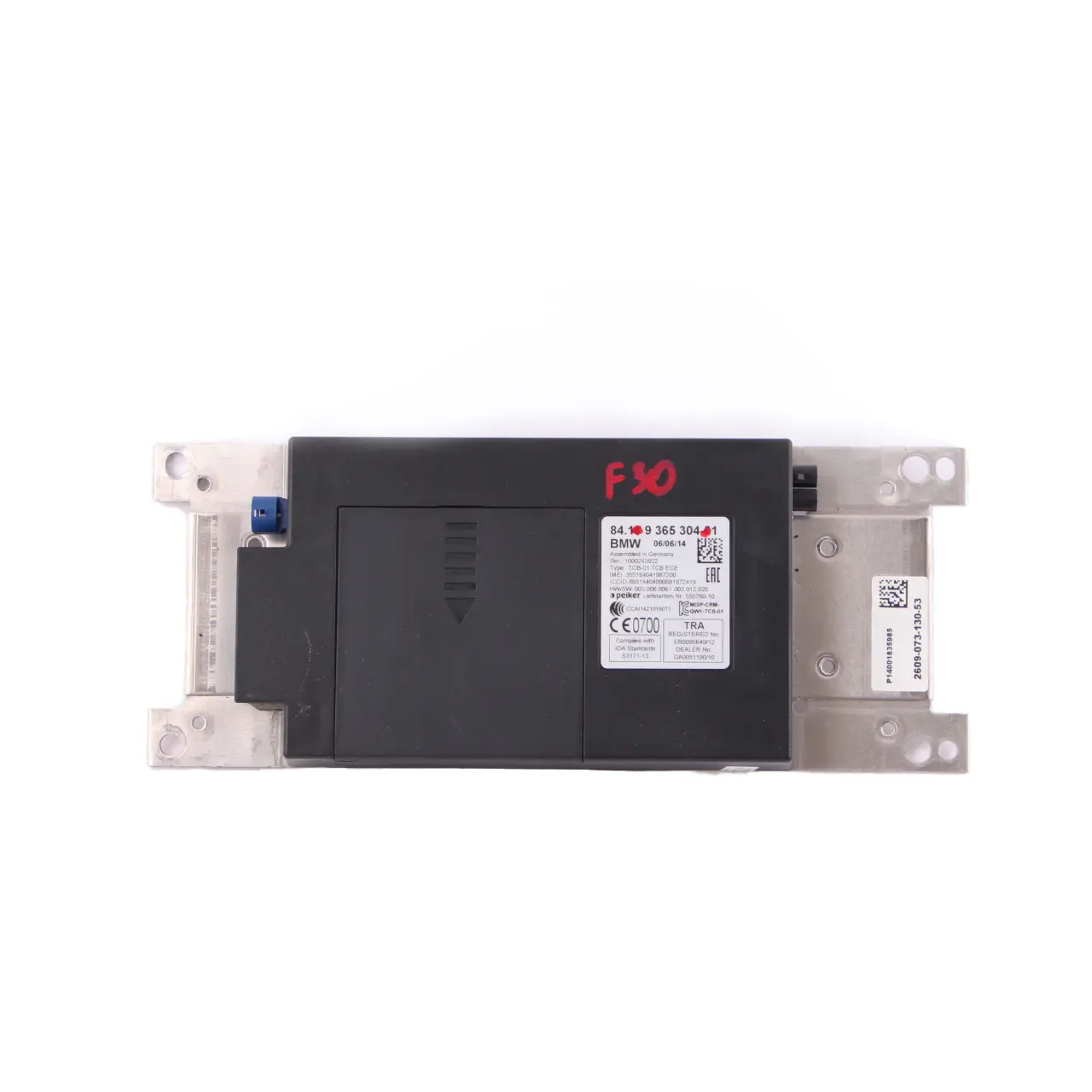 BMW F10 F20 F30 Bluetooth Teleservizi GPS Telematica Modulo di controllo 9365304