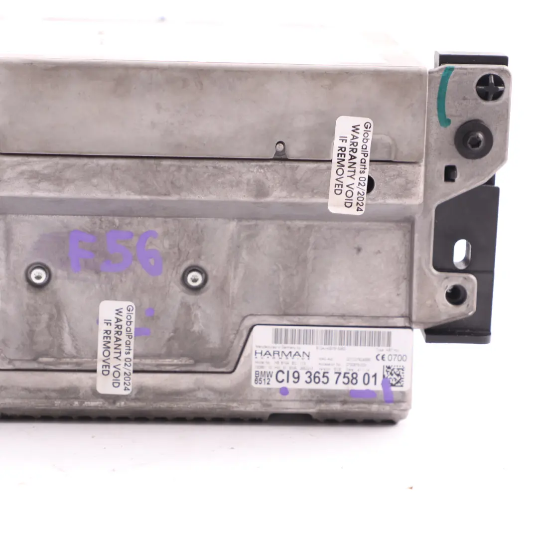 Mini Cooper F55 F56 Navigation Sat Nav NBT HU DAB Head Unit High - SKU 9365758-1 - Part number 9365758