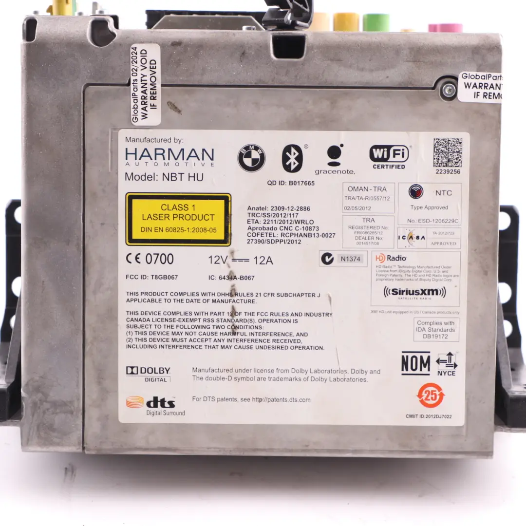 Radio Nawigacja do Mini Cooper F55 F56 o numerze 9365758 Mini Cooper F55 F56 Radio Nawigacja - SKU 9365758-1 - Numer Części 9365758