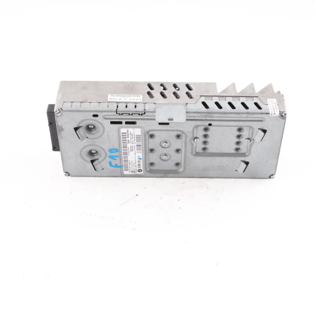 Audio Amplifier BMW F10 F11 F12 F13 Harman Kardon Top HIFI System Unit to with Part number 9366159 Audio Amplifier BMW F10 F11 F12 F13 Harman Kardon Top HIFI System Unit - SKU 9366159 - Part number 9366159