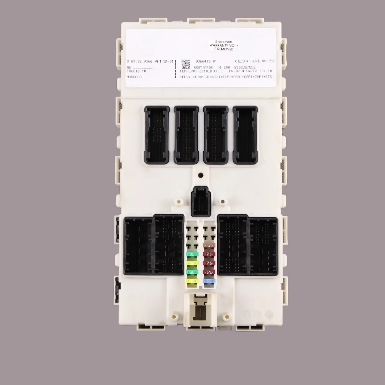 Módulo FEM BMW F20 F21 F22 F30 F32 Unidad de Control ECU Caja Fusibles 9366413