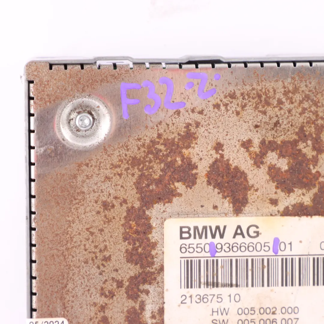 BMW F10 F11 F13 F30 F32 F80 F82 F83 Control Unit Module Japan ECU - SKU 9366605 - Part number 9366605