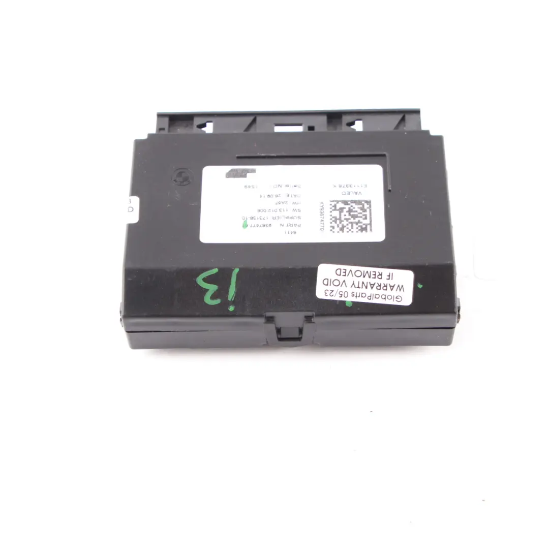 BMW i3 I01 Control Unit Module ECU Valeo - SKU 9367477 - Part number 9367477