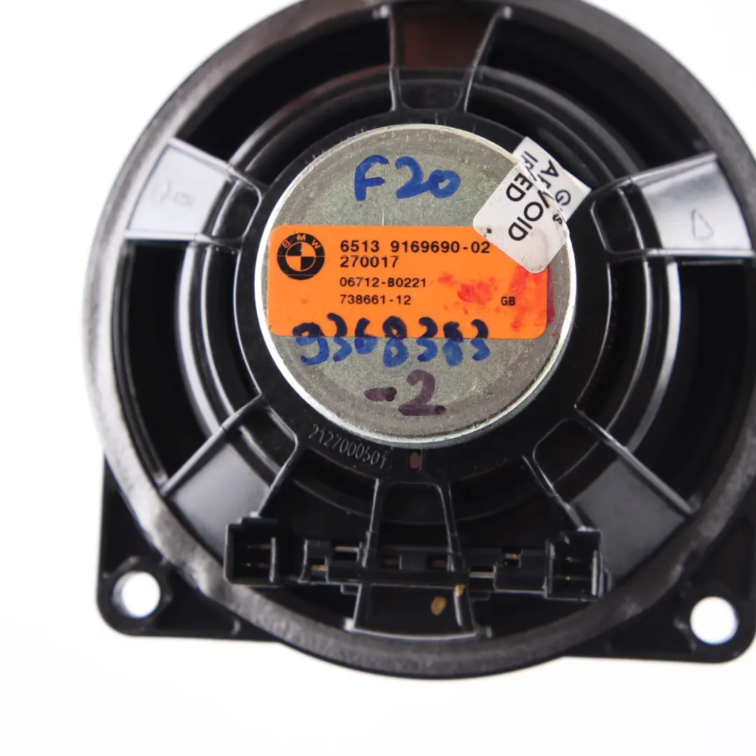 BMW F20 F21 F30 F31 AltoparlanteMmedio Suono Stereo HiFi Harman Kardon 9169690 - SKU 9368383-2 - Numero di parte 9368383