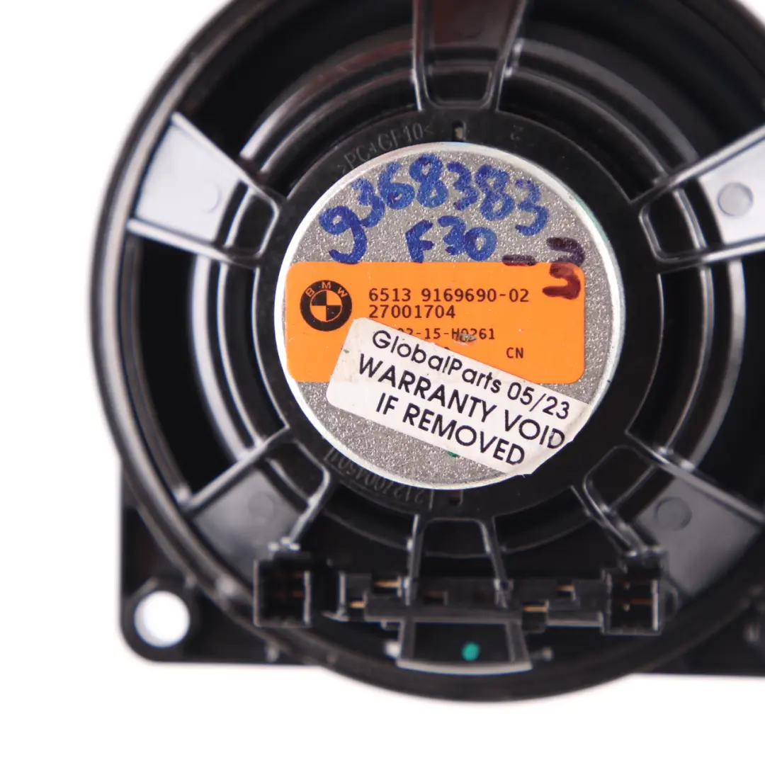  Mittel Ton Laut Sprecher BMW F20 F21 F30 F31 Klang Stereo Harman Kardon 9169690 - SKU 9368383-3 - Teilenummer 9368383
