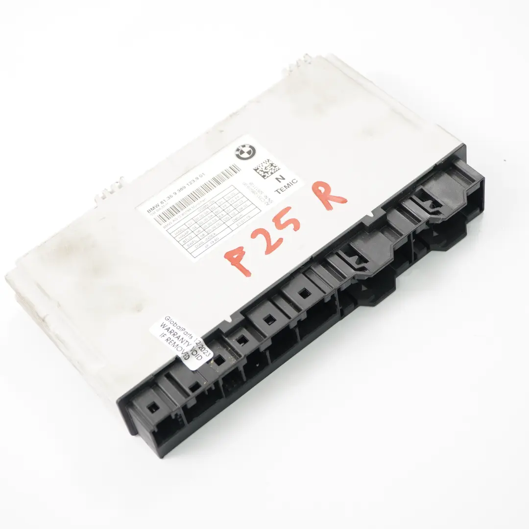 Module de Contrôle des Sièges Avant ECU Gauche Droite pour BMW X3 F25 à propos du numéro de pièce 9369123 BMW X3 F25 Module de Contrôle des Sièges Avant ECU Gauche Droite - SKU 9369123 - Numéro de pièce 9369123