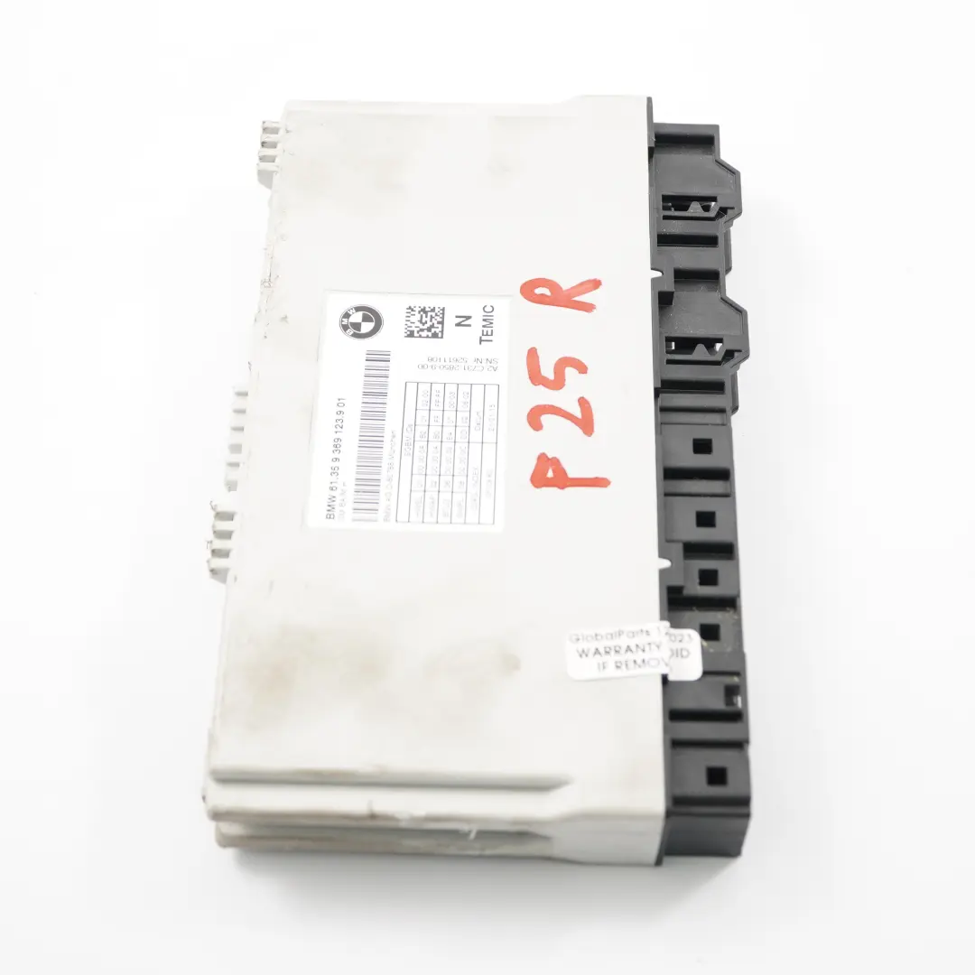 BMW X3 F25 Front Seat Control Unit Module ECU Left Right N/O/S - SKU 9369123 - Part number 9369123