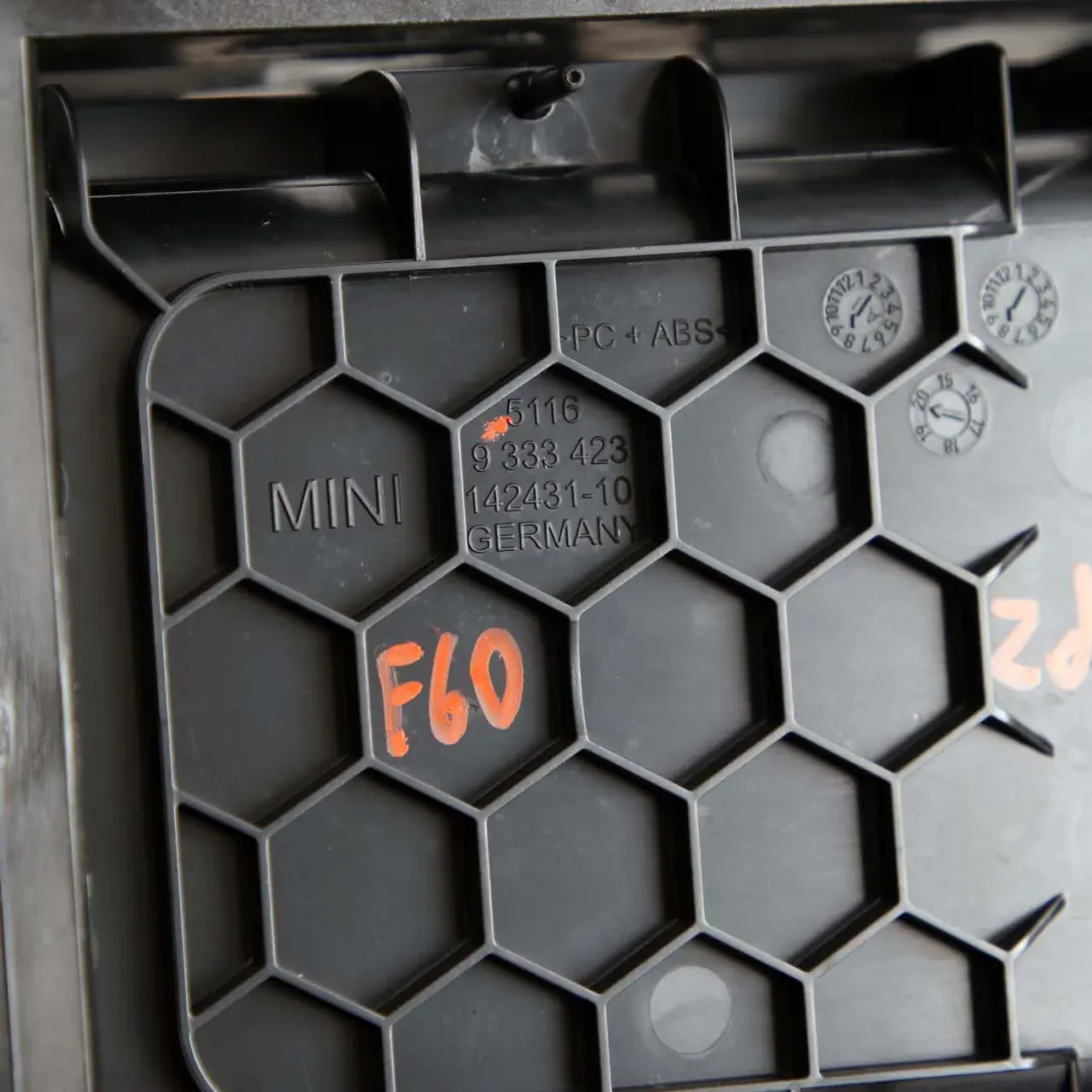 Centre Console Trim Panel Tray Storage Frame to Mini Countryman F60 with Part number 9370984 Mini Countryman F60 Centre Console Trim Panel Tray Storage Frame - SKU 9370984 - Part number 9370984