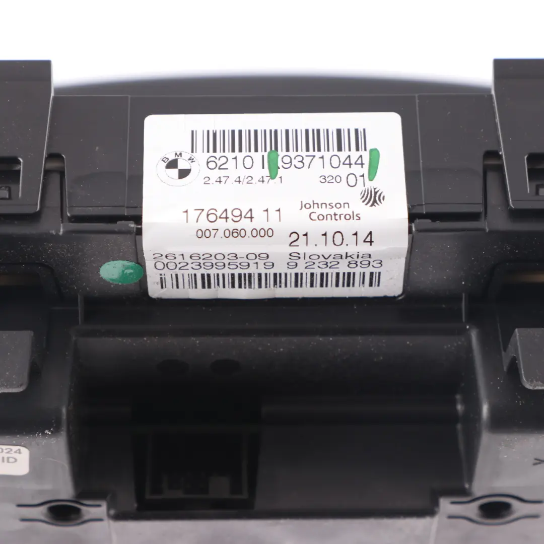  Instrument Cluster BMW F30 F34 Sport Line Petrol Speedometer RPM Manual - SKU 9371044 - Part number 6805222