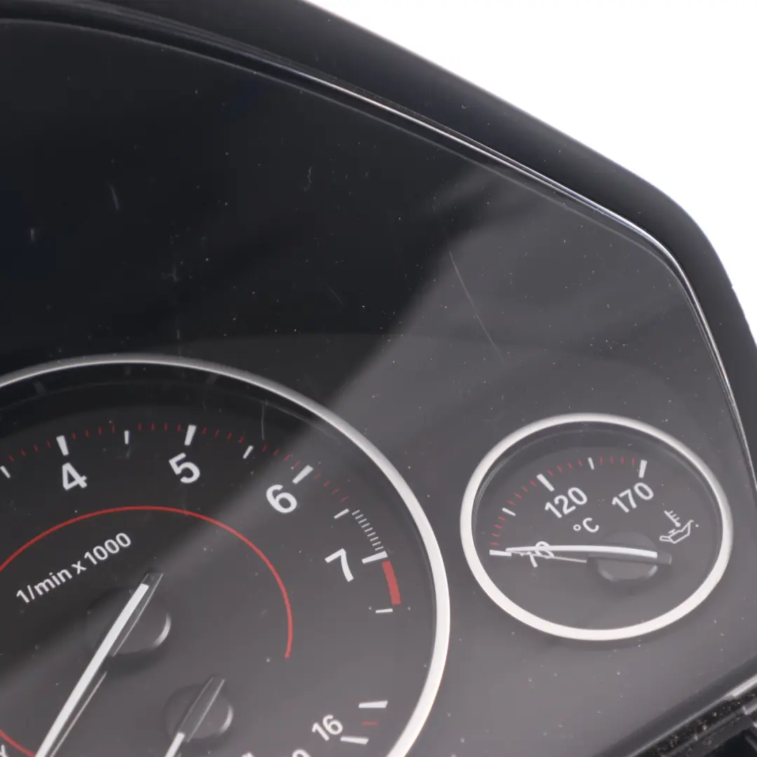 Instrument Cluster BMW F30 F34 Sport Line Petrol Speedometer RPM Manual to with Part number 6805222 Instrument Cluster BMW F30 F34 Sport Line Petrol Speedometer RPM Manual - SKU 9371044 - Part number 6805222