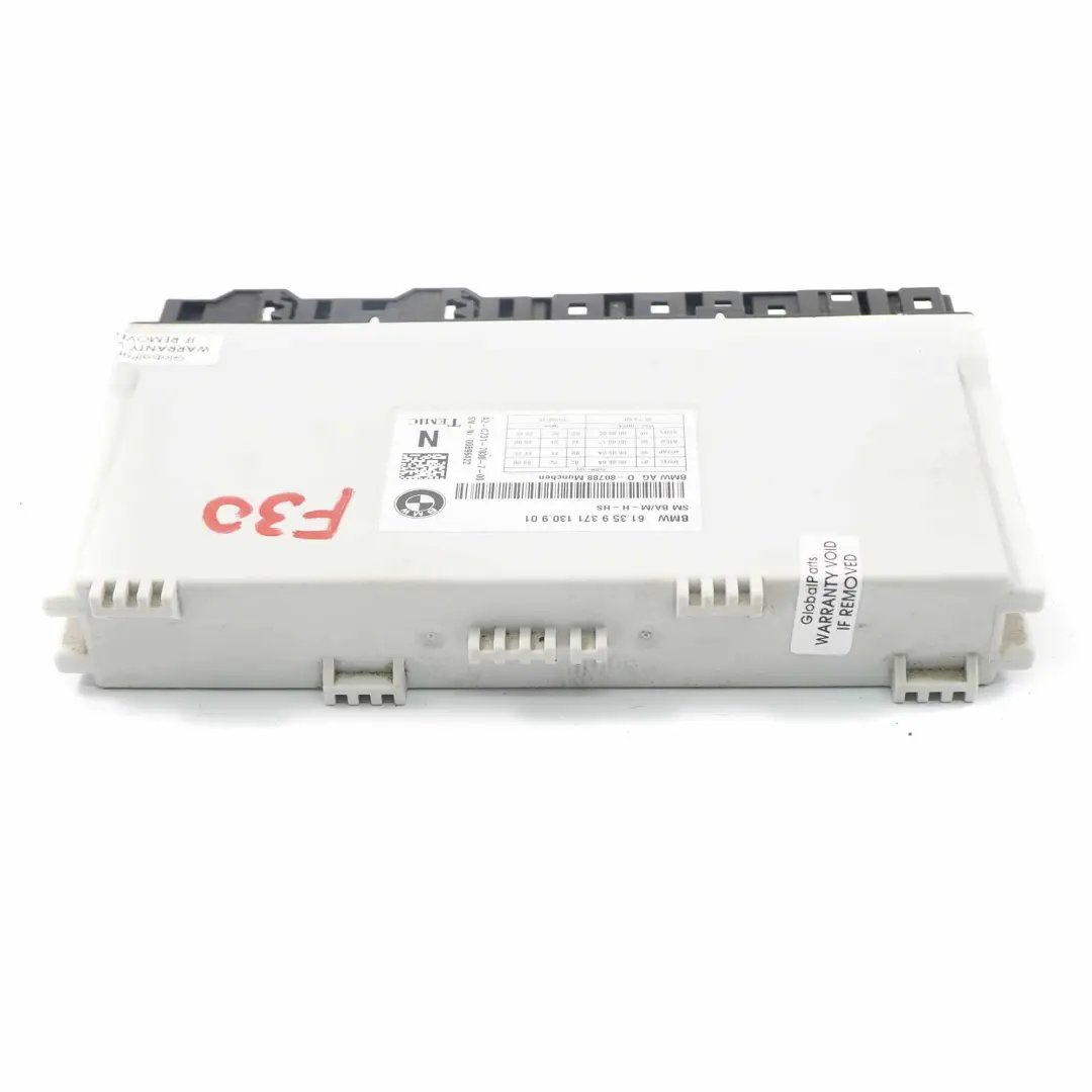 BMW F30 Unita Di Controllo Del Sedile Modulo Unita Di Controllo ECU - SKU 9371130 - Numero di parte 9371130