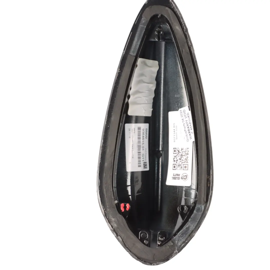Roof Antenna Cover BMW G20 G21 G30 G11 Shark Empty Fin Black Sapphire - 475 to with Part number 9371344 Roof Antenna Cover BMW G20 G21 G30 G11 Shark Empty Fin Black Sapphire - 475 - SKU 9371344-BS - Part number 9371344