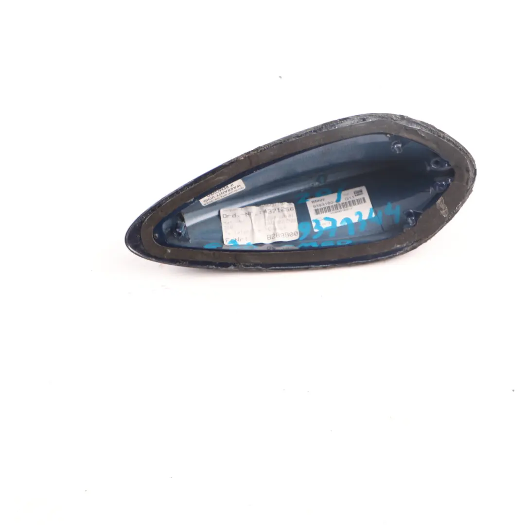 Roof Antenna Cover BMW G20 G21 G30 G11 Shark Housing Mediterranean Blue - C10 to with Part number 9371344 Roof Antenna Cover BMW G20 G21 G30 G11 Shark Housing Mediterranean Blue - C10 - SKU 9371344-MED - Part number 9371344
