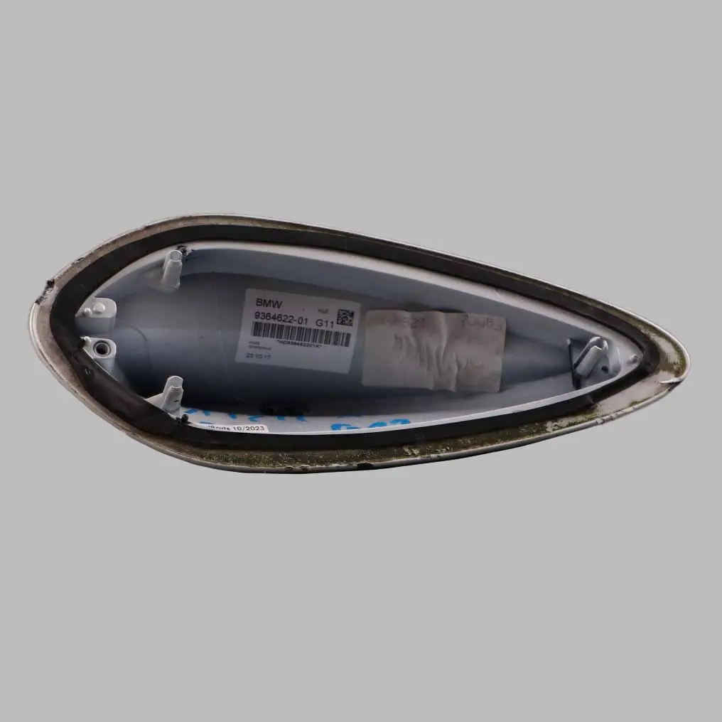 Roof Antenna Cover BMW G20 G21 G30 G11 Shark Empty Housing Fin Mineral White A96 to with Part number 9371344 Roof Antenna Cover BMW G20 G21 G30 G11 Shark Empty Housing Fin Mineral White A96 - SKU 9371344-MW - Part number 9371344