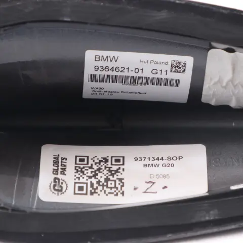 Roof Antenna Cover BMW G20 G21 G30 G11 Shark Housing Sophisto Grey A90 9364621 to with Part number 9371344 Roof Antenna Cover BMW G20 G21 G30 G11 Shark Housing Sophisto Grey A90 9364621 - SKU 9371344-SOP - Part number 9371344