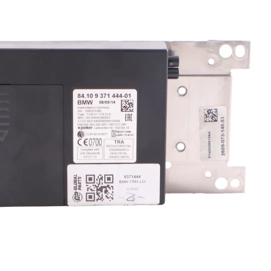  Bluetooth Module BMW F01 F06 F10 F15 F20 F25 Telematics Control Unit - SKU 9371444 - Part number 9371444