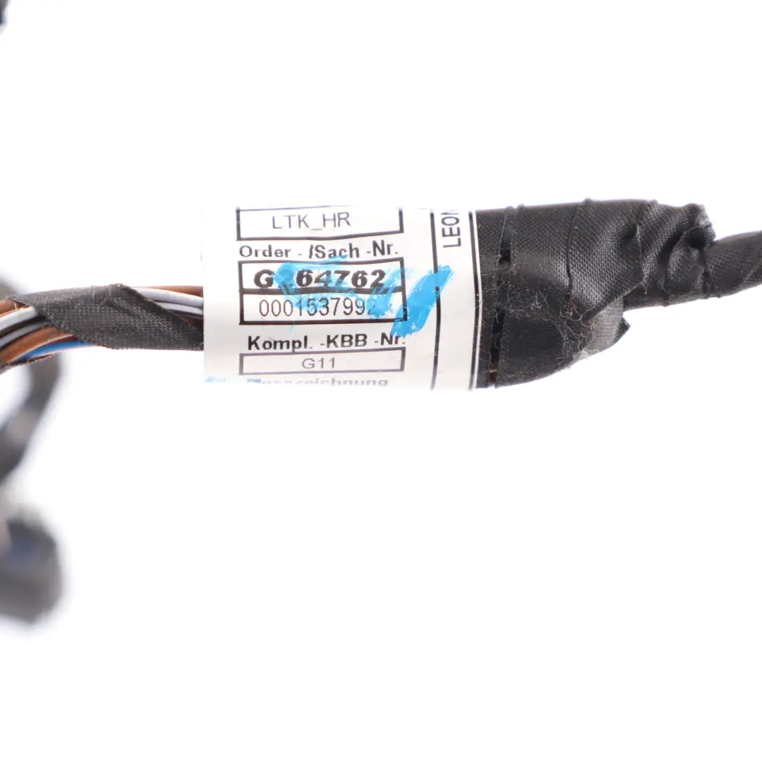 Mazo De Cables Puerta Trasera Izquierda Derecha Cableado Loom para BMW G11 con número de pieza 9372556 BMW G11 Mazo De Cables Puerta Trasera Izquierda Derecha Cableado Loom - SKU 9372556 - Número de pieza 9372556