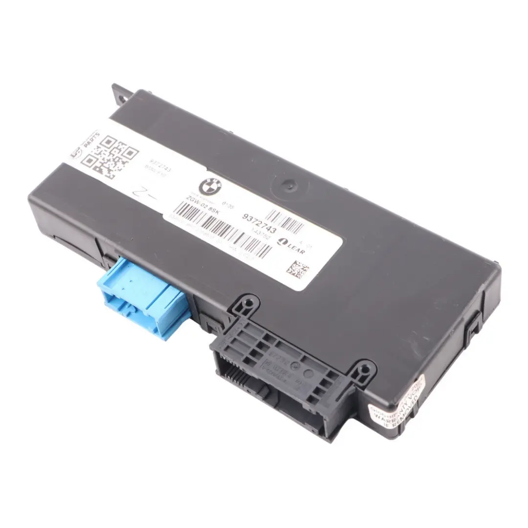 Zentrales Gateway Modul LEAR ZGW-02 9291449 für BMW F01 LCI mit Teilenummer 9372743 BMW F01 LCI Zentrales Gateway Modul LEAR ZGW-02 9291449 - SKU 9372743 - Teilenummer 9372743