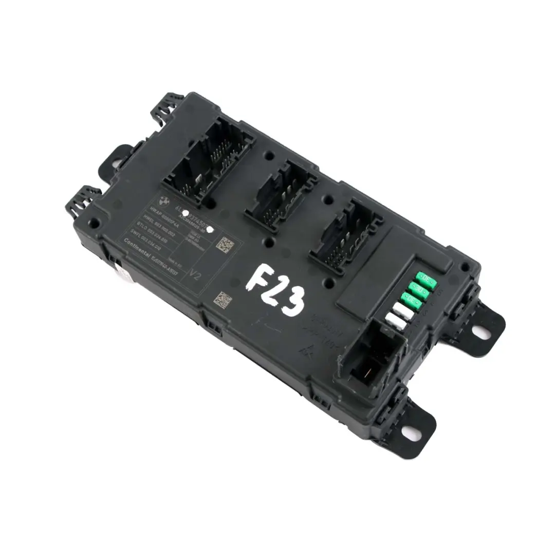 BMW F23 REM Módulo Electrónico Trasero Caja Fusibles Unidad Control V2 - SKU 9374507 - Número de pieza 9374507