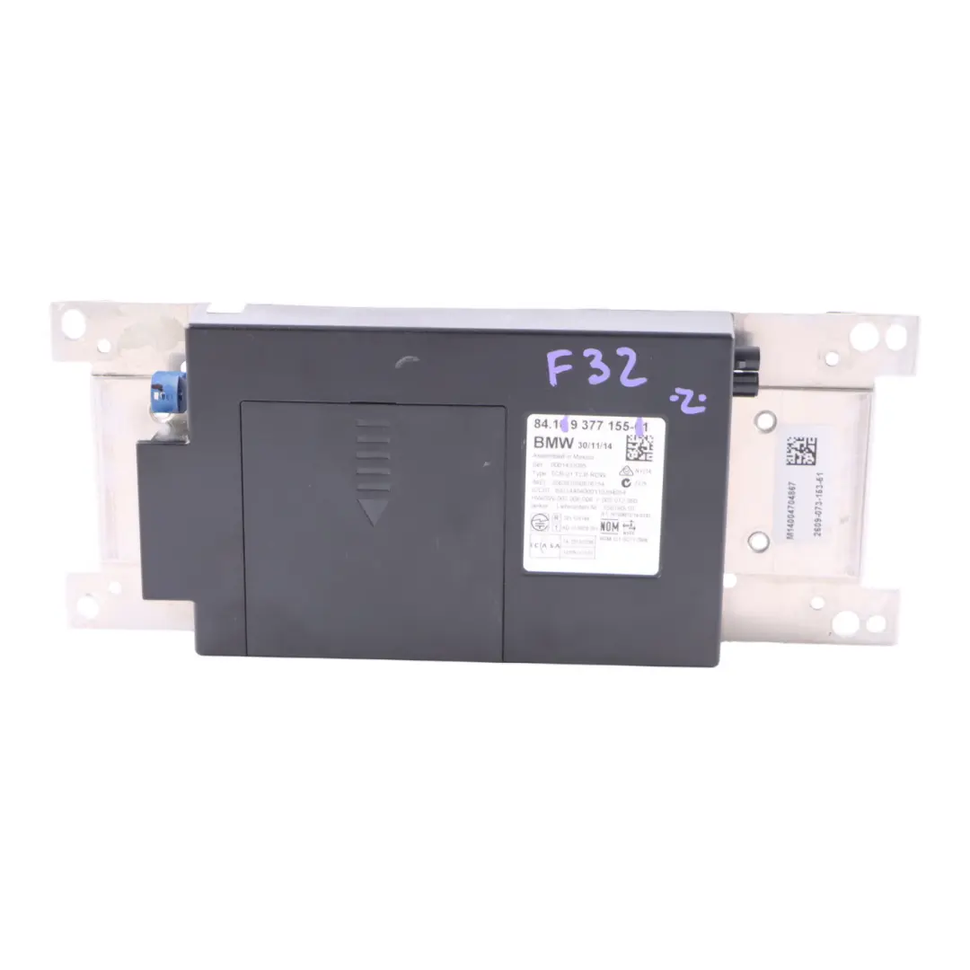 Telematics Module Bluetooth Telematik Control Unit to BMW F20 F23 F34 F82 with Part number 9377155 BMW F20 F23 F34 F82 Telematics Module Bluetooth Telematik Control Unit - SKU 9377155 - Part number 9377155