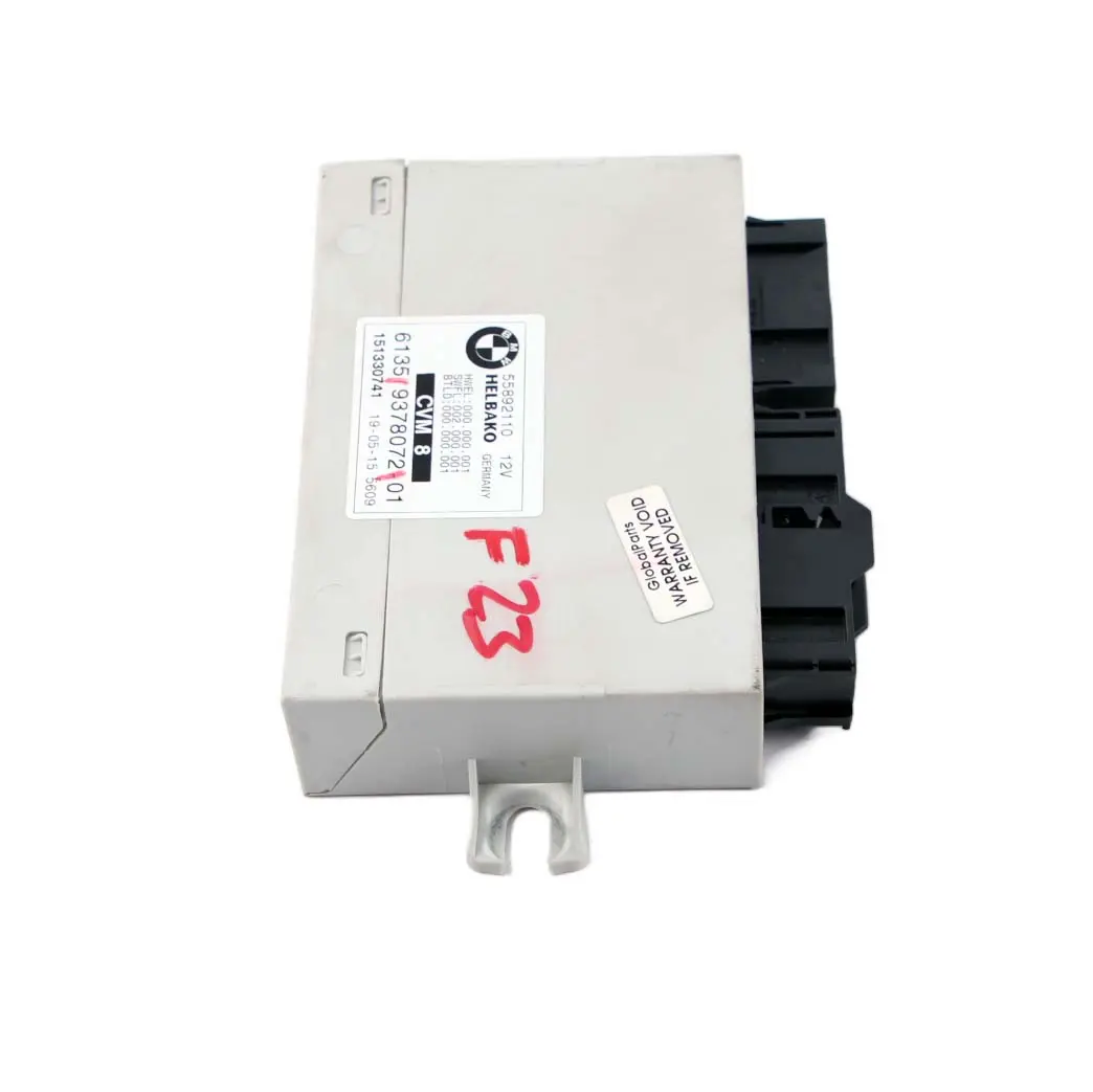 BMW F23 Cabrio Verdeckmodul CVM 8 Einheit - SKU 9378072 - Teilenummer 9378072