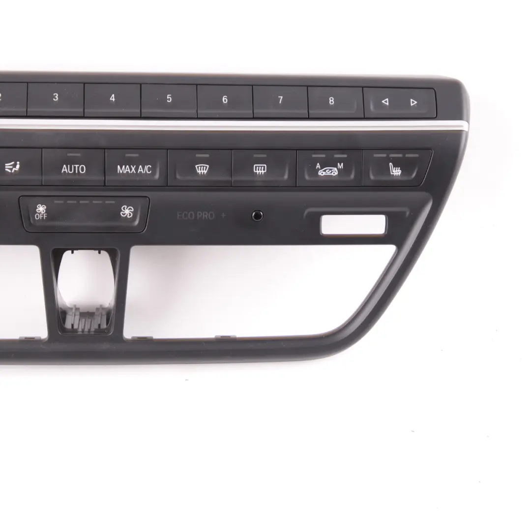 Radio A/C Control Audio Player Climate Operating Unit Panel to BMW i3 I01 with Part number 9379121 BMW i3 I01 Radio A/C Control Audio Player Climate Operating Unit Panel - SKU 9379121 - Part number 9379121