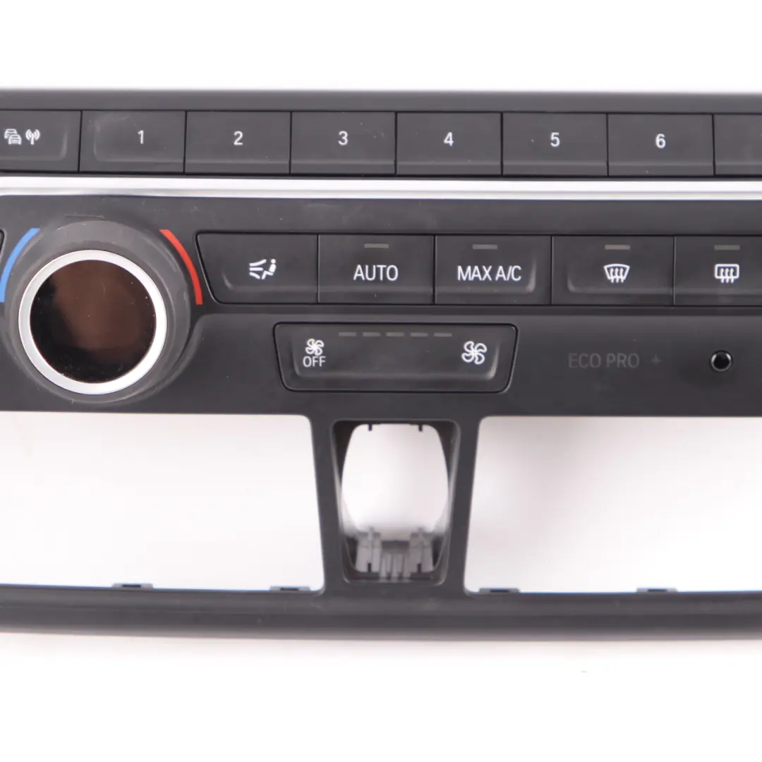 Radio A/C Control Audio Player Climate Operating Unit Panel to BMW i3 I01 with Part number 9379121 BMW i3 I01 Radio A/C Control Audio Player Climate Operating Unit Panel - SKU 9379121 - Part number 9379121