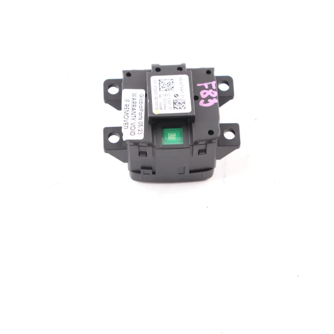  Roof Switch BMW F33 F83 M4 Convertible Folding Top Neck Warmer Heater - SKU 9379947 - Part number 9379947