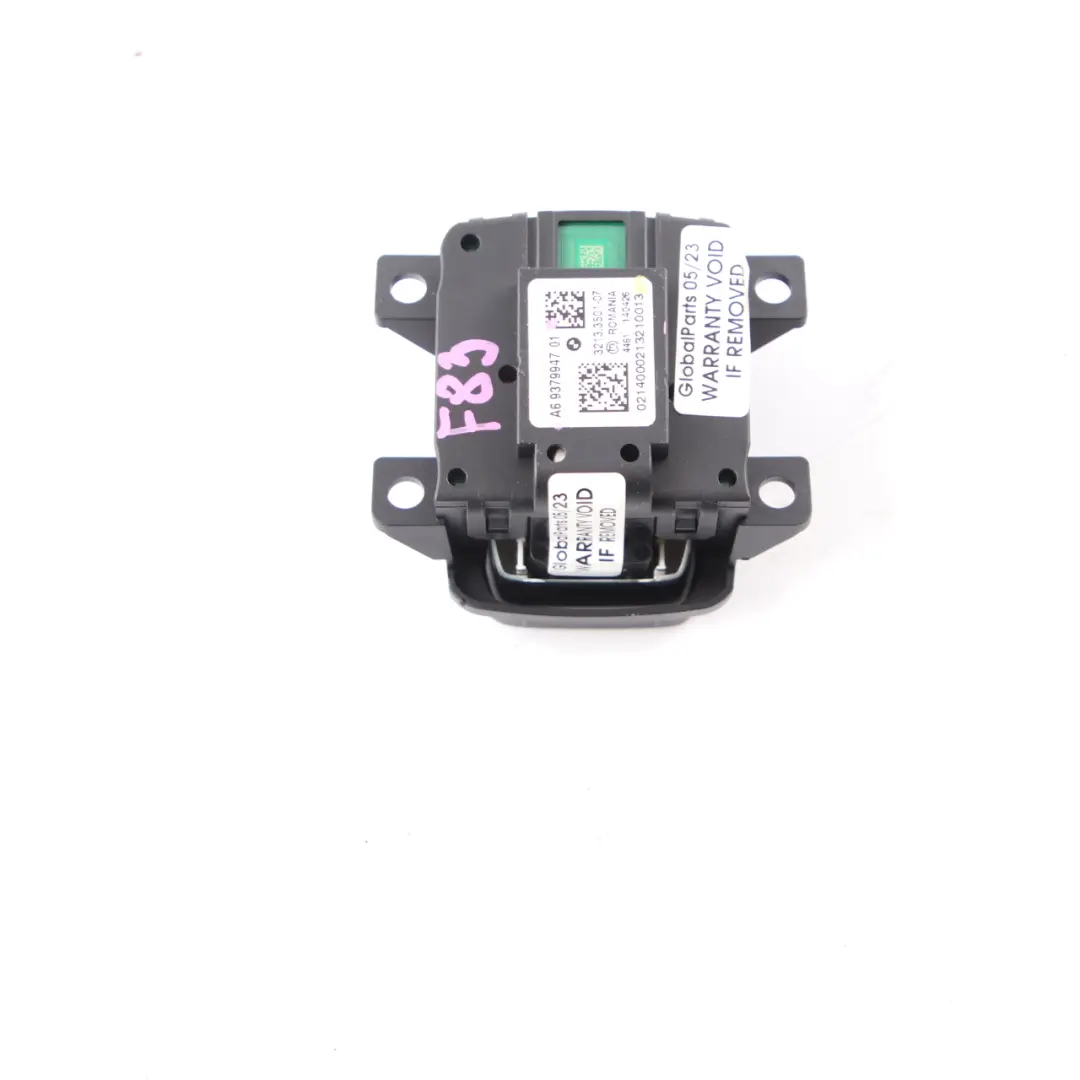 Roof Switch BMW F33 F83 M4 Convertible Folding Top Neck Warmer Heater to with Part number 9379947 Roof Switch BMW F33 F83 M4 Convertible Folding Top Neck Warmer Heater - SKU 9379947 - Part number 9379947