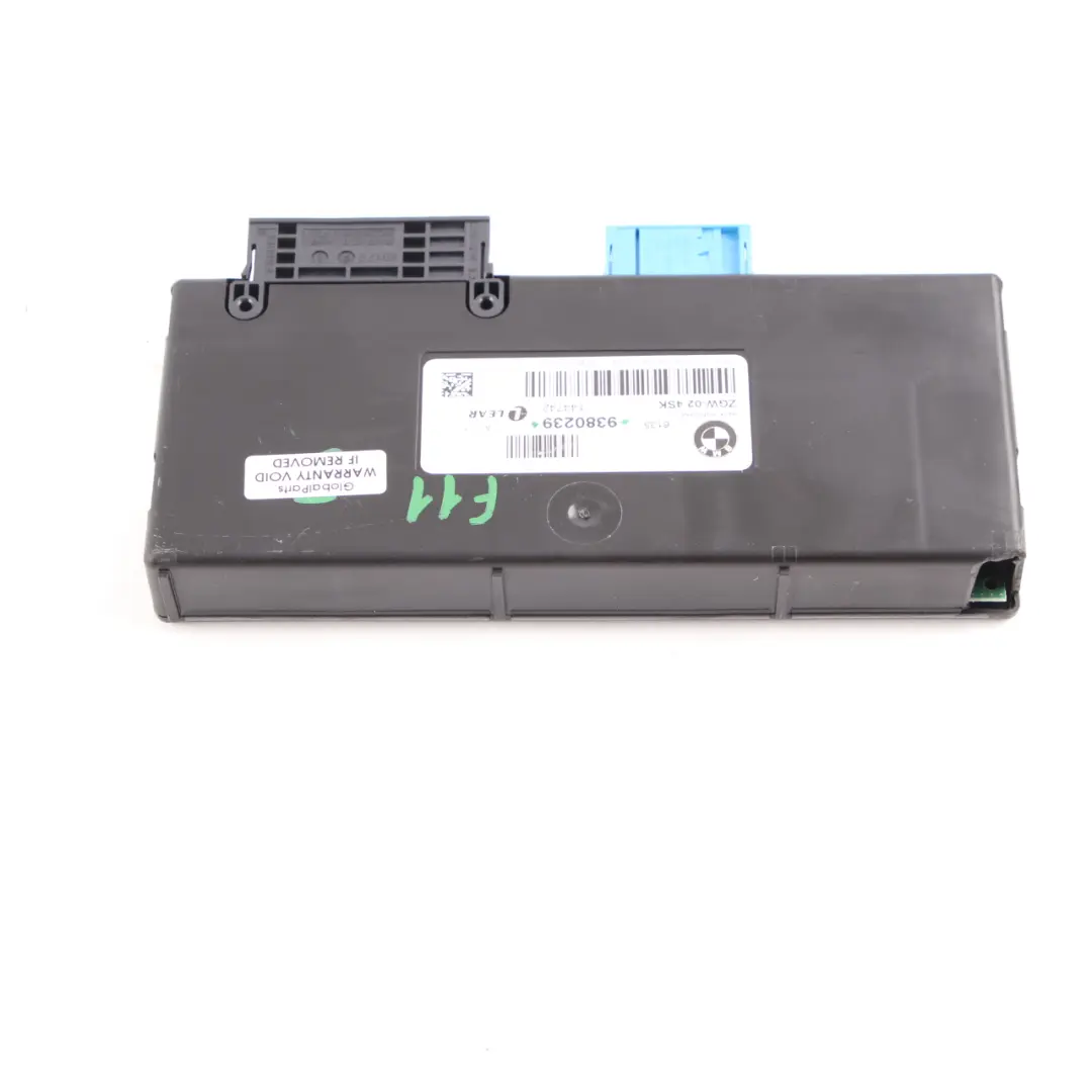 BMW X3 F25 Module de passerelle centrale Unité contrôle Lear ZGW-02 4SK 9360344 - SKU 9380239 - Numéro de pièce 9380239