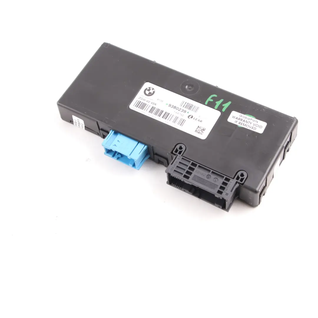 BMW X3 F25 Zentrales Gateway Modul Steuergerät Lear ZGW-02 4SK 9360344 - SKU 9380239 - Teilenummer 9380239