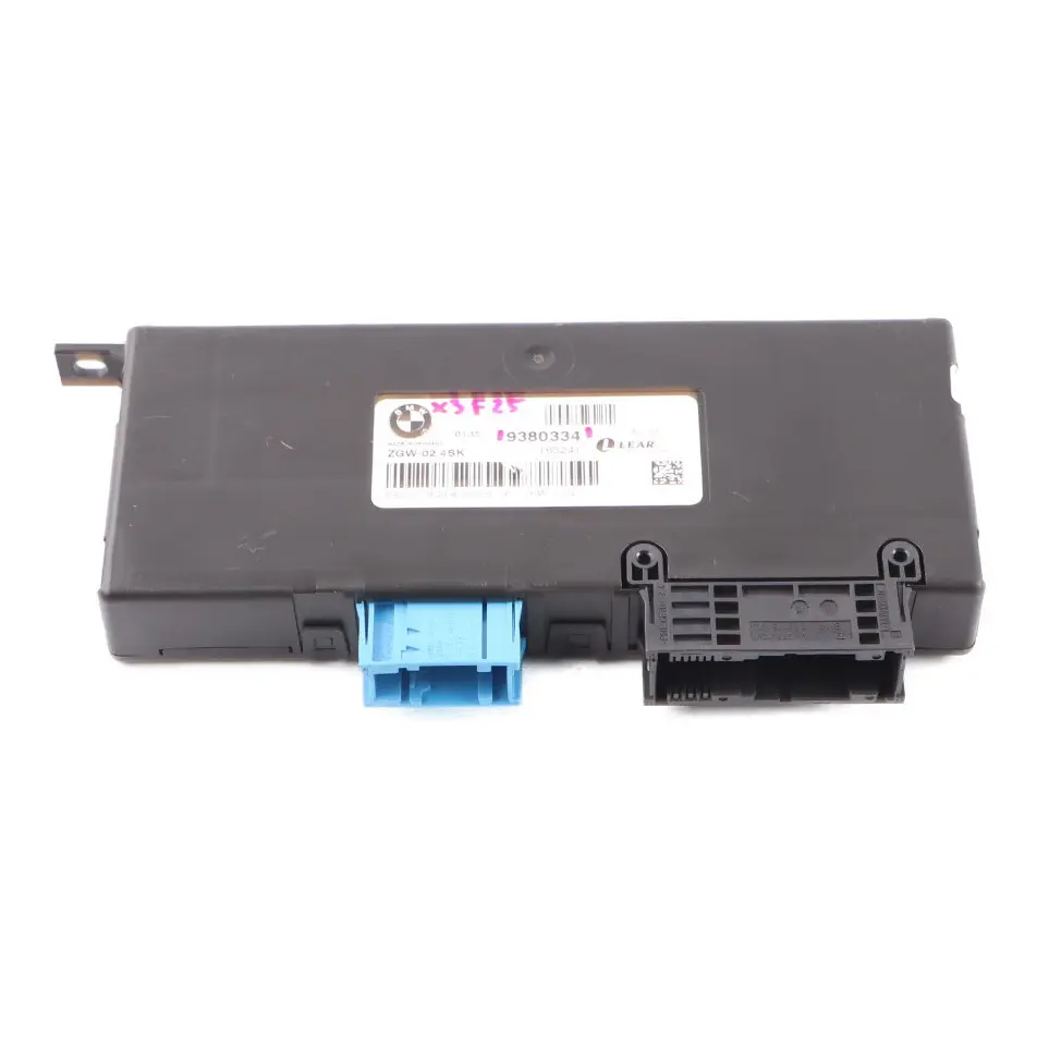 BMW X3 F25 Central Gateway Module Control Unit Lear ZGW-02 4SK - SKU 9380334 - Part number 9380334