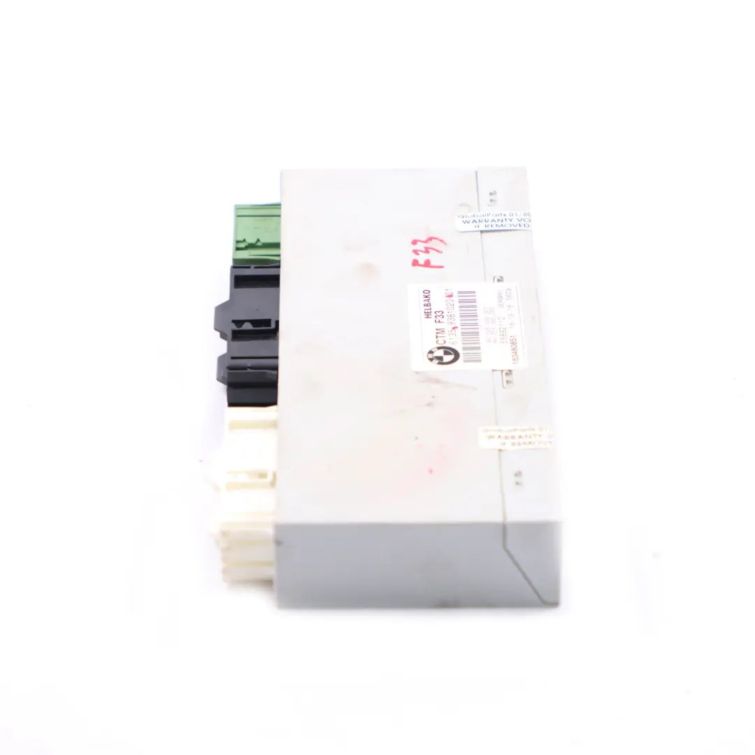 BMW F33 F83 M4 Convertible Folding Top Roof ECU Module Control Unit CTM - SKU 9381020 - Part number 9381020
