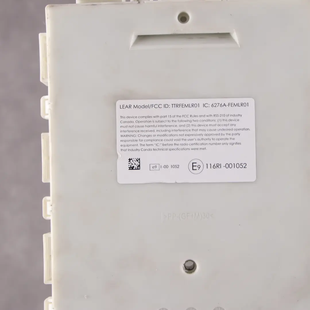 Módulo FEM BMW F20 F21 F22 F30 F32 Unidad Control ECU Caja de Fusibles para con número de pieza 9381104 Módulo FEM BMW F20 F21 F22 F30 F32 Unidad Control ECU Caja de Fusibles - SKU 9381104 - Número de pieza 9381104