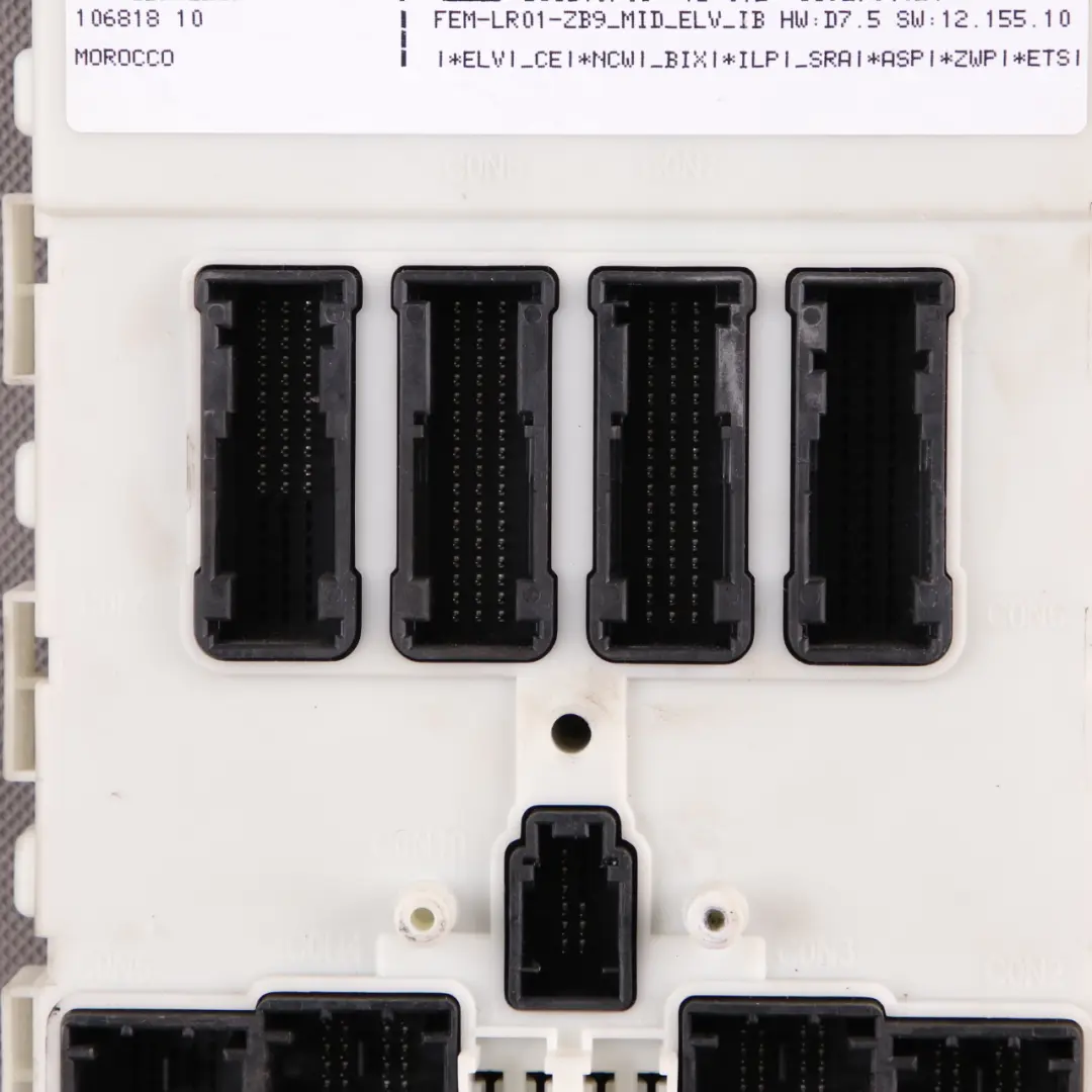  Módulo FEM BMW F20 F21 F22 F30 F32 Unidad Control ECU Caja de Fusibles - SKU 9381104 - Número de pieza 9381104