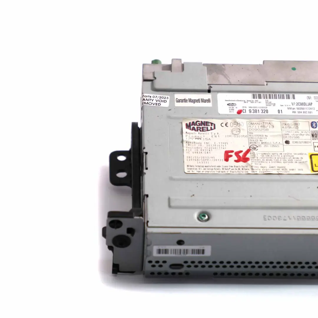 Head Unit Basic Media DAB Headunit to BMW F45 Mini F55 F56 with Part number 9381320 BMW F45 Mini F55 F56 Head Unit Basic Media DAB Headunit - SKU 9381320 - Part number 9381320