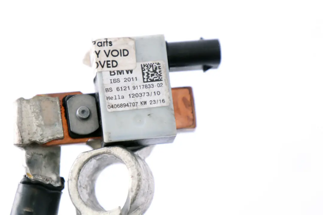 IBS Negative Battery Lead Cable to Mini Cooper F55 F56 F57 with Part number 6821205 Mini Cooper F55 F56 F57 IBS Negative Battery Lead Cable - SKU 9381445 - Part number 6821205