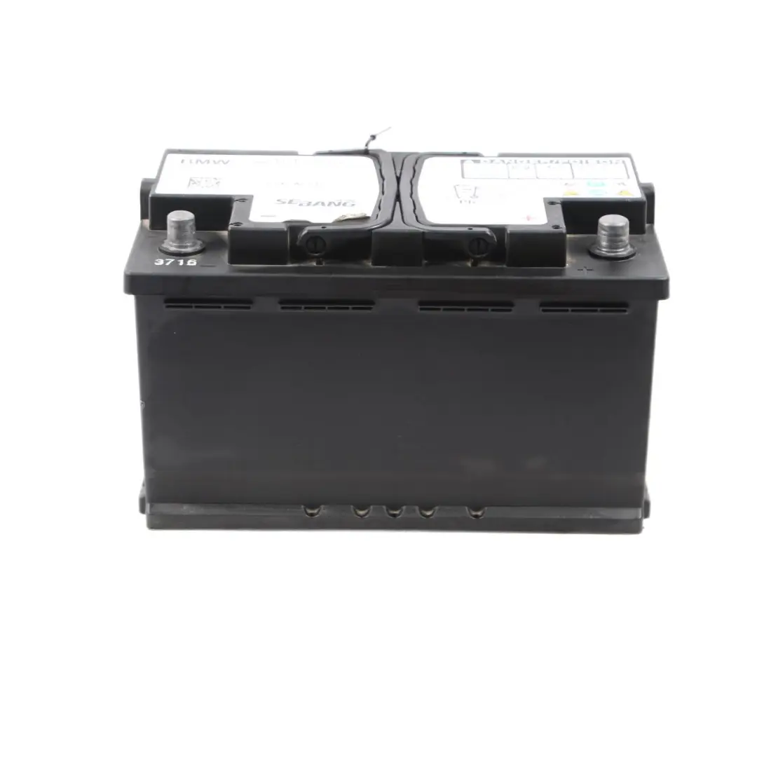 SEBANG AGM 12V Accumulator Battery 80Ah 800A 7555718 to BMW with Part number 9381775 BMW SEBANG AGM 12V Accumulator Battery 80Ah 800A 7555718 - SKU 9381775 - Part number 9381775
