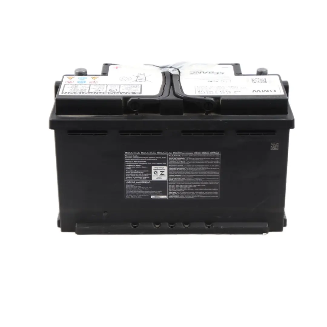 SEBANG AGM 12V Accumulator Battery 80Ah 800A 7555718 to BMW with Part number 9381775 BMW SEBANG AGM 12V Accumulator Battery 80Ah 800A 7555718 - SKU 9381775 - Part number 9381775