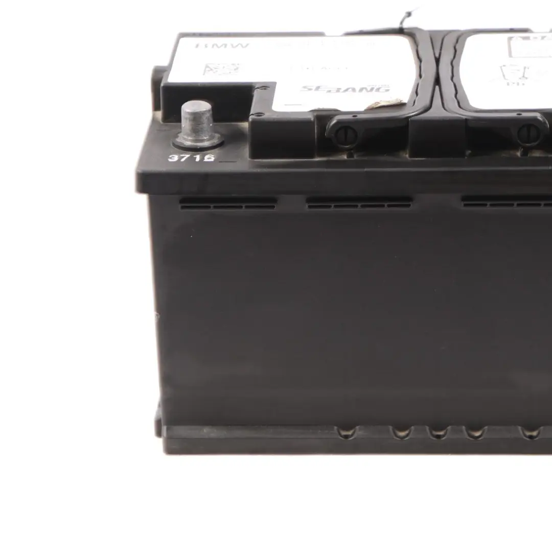 BMW SEBANG AGM 12V Accumulator Battery 80Ah 800A 7555718 - SKU 9381775 - Part number 9381775