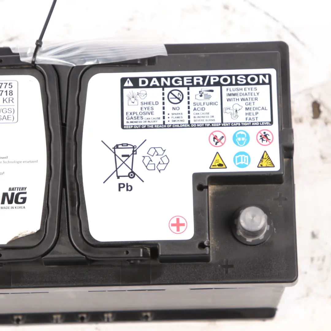 SEBANG AGM 12V Accumulator Battery 80Ah 800A 7555718 to BMW with Part number 9381775 BMW SEBANG AGM 12V Accumulator Battery 80Ah 800A 7555718 - SKU 9381775 - Part number 9381775