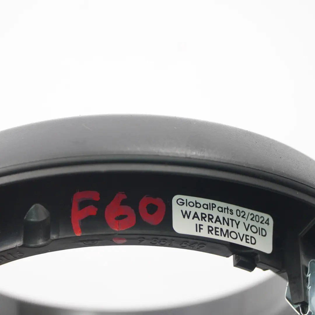 Couvercle de sélecteur de vitesse noir pour Mini Countryman F60 à propos du numéro de pièce 9381849 Mini Countryman F60 Couvercle de sélecteur de vitesse noir - SKU 9381849 - Numéro de pièce 9381849