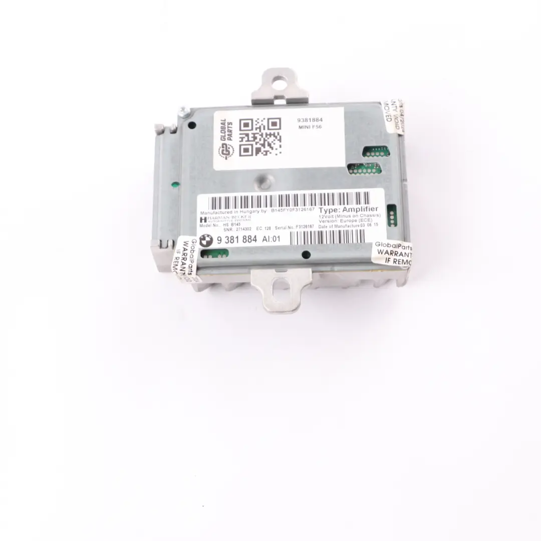 Mini F54 F55 F56 Amplificateur Antenne Module Contrôle Audio Actif - SKU 9381884 - Numéro de pièce 9381884