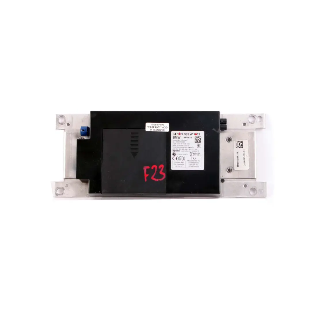 BMW 1 2 3 5 F10 F20 F23 F30 Modulo Teleservizi Bluetooth GPS Telematica - SKU 9382417 - Numero di parte 9382417