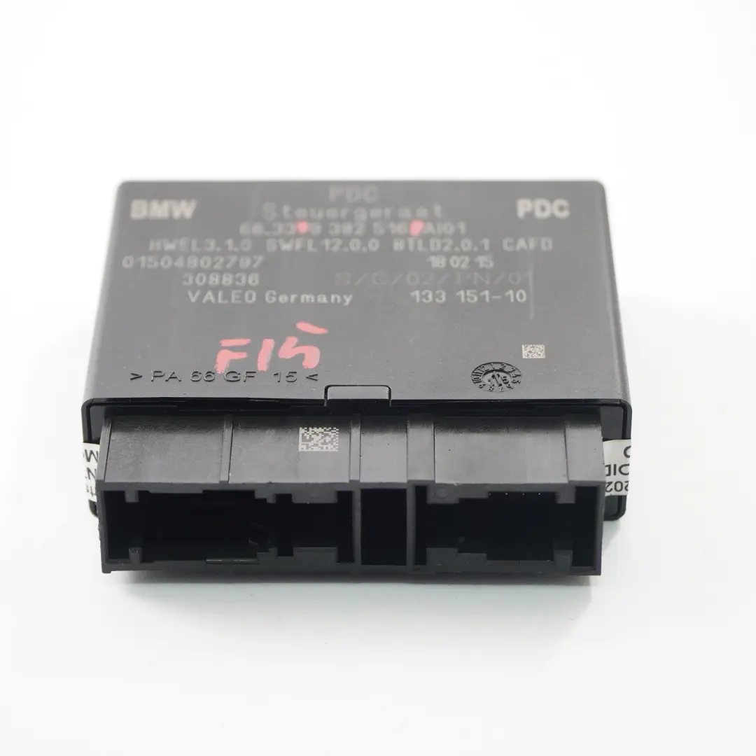 PDC Modul BMW F15 F16 F25 Mini F55 F56 Parkassistent Steuergerät für mit Teilenummer 9382516 PDC Modul BMW F15 F16 F25 Mini F55 F56 Parkassistent Steuergerät - SKU 9382516 - Teilenummer 9382516