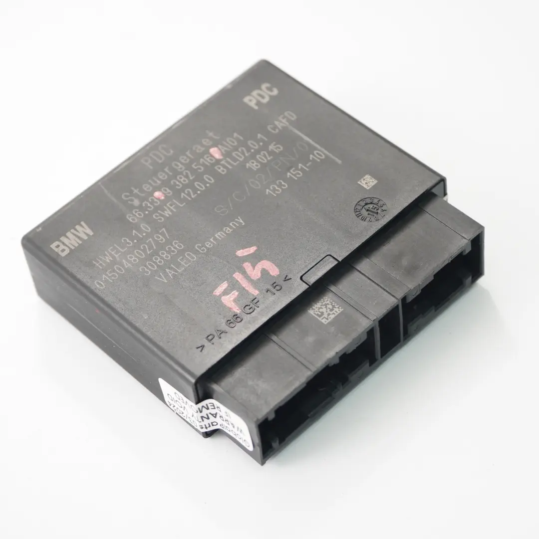 Modulo PDC BMW F15 F16 F25 Mini F55 F56 Unità assistente parcheggio per con numero di parte 9382516 Modulo PDC BMW F15 F16 F25 Mini F55 F56 Unità assistente parcheggio - SKU 9382516 - Numero di parte 9382516