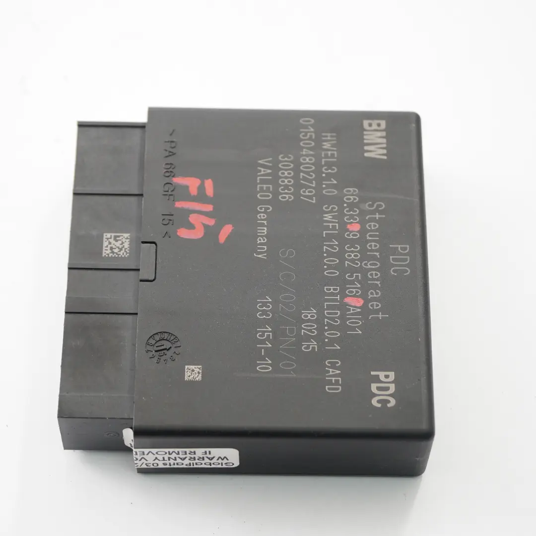 Centralka Sterownik Moduł PDC do BMW F15 F16 F25 Mini F55 F56 o numerze 9382516 BMW F15 F16 F25 Mini F55 F56 Centralka Sterownik Moduł PDC - SKU 9382516 - Numer Części 9382516