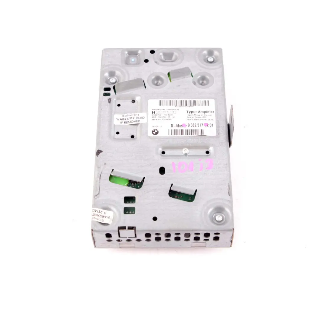  Audio Amplifier BMW F20 F21 F23 LCI I3 I8 Top Hifi Harman Kardon Unit - SKU 9382517 - Part number 9382517